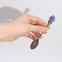 Bronze Gemstone Crystal Witch Spoons