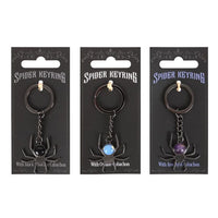 Crystal Spider Keyrings