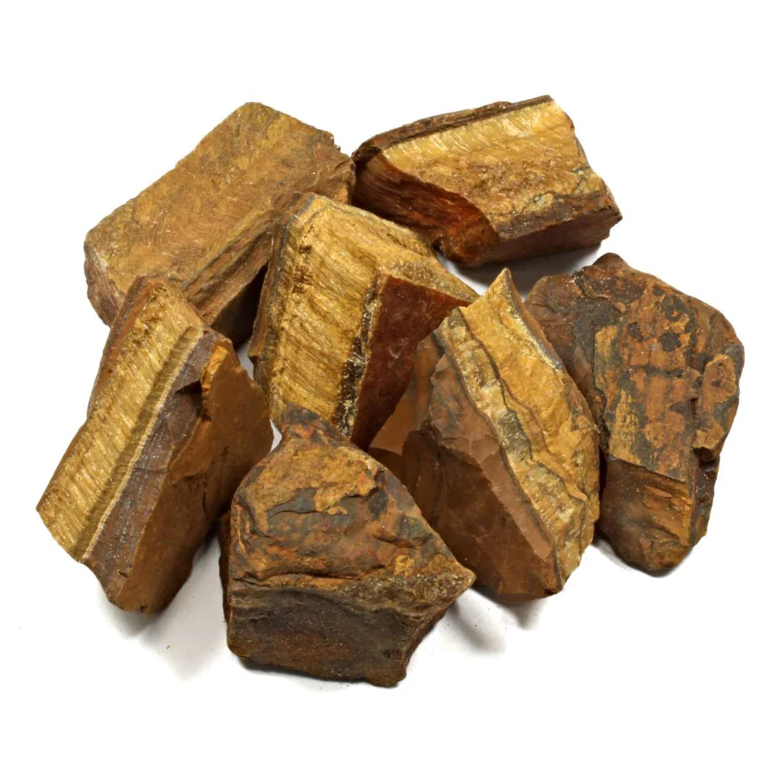 Gold Tiger's Eye Rough Healing Crystal