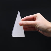 Selenite Pyramid - 10cm