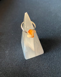 Citrine Crystal Adjustable Ring