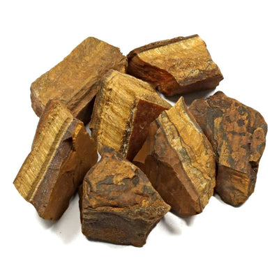 Gold Tiger's Eye Rough Healing Crystal