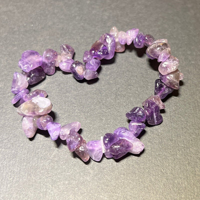 Amethyst Chipstone Bracelet - Look How They Shine