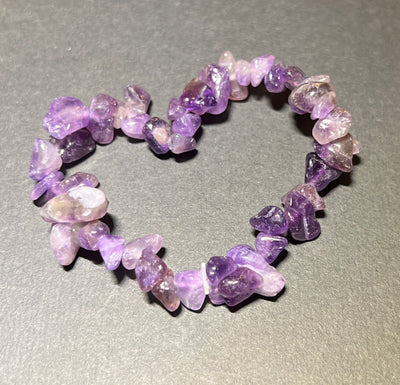 Amethyst Chipstone Bracelet - Look How They Shine