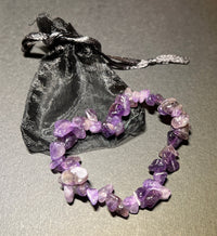 Amethyst Chipstone Bracelet - Look How They Shine
