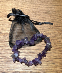 Amethyst Chipstone Bracelet - Look How They Shine
