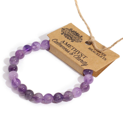 Amethyst Power Bracelet - Look How They Shine