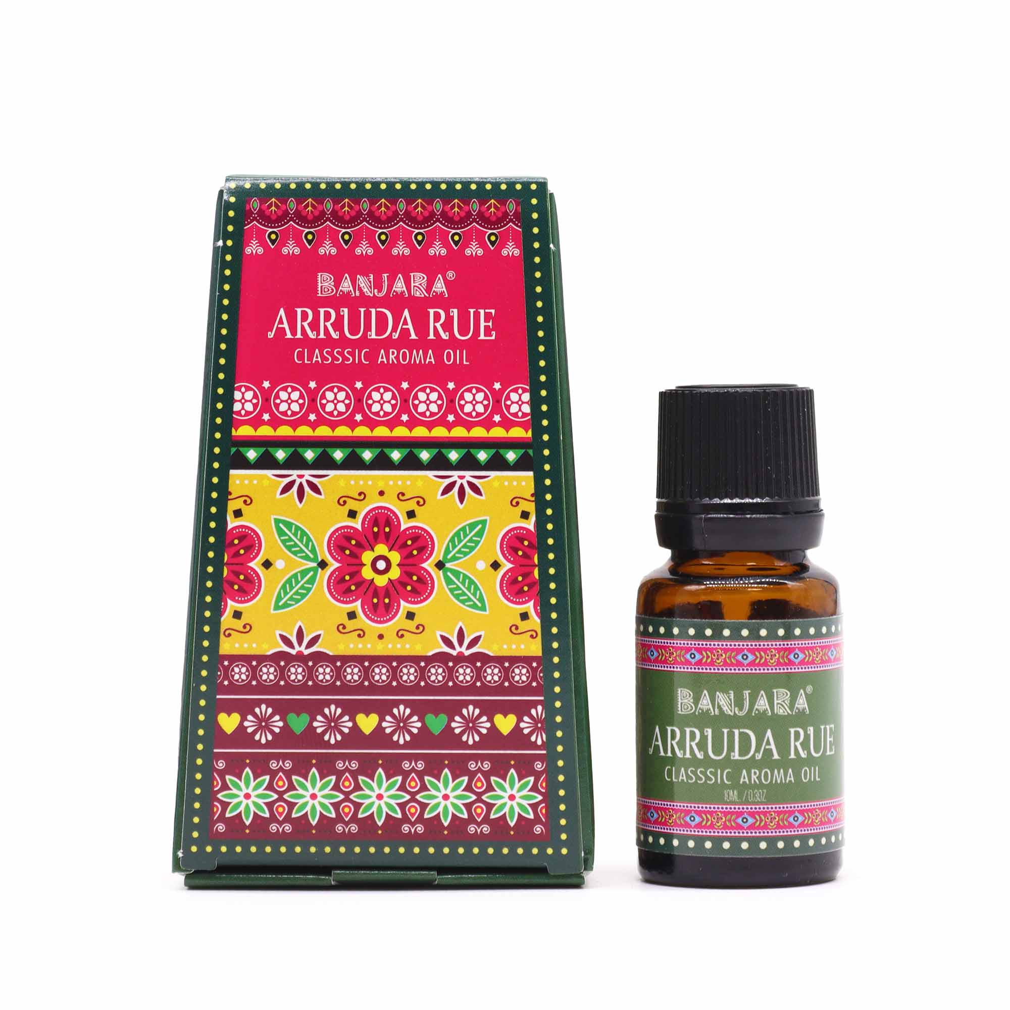 Banjara Indian Fragrance Oil 10ml - Arruda Rue - Look How They Shine