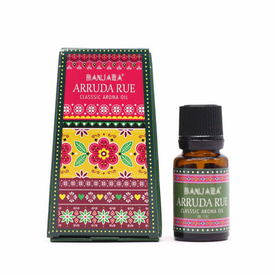 Banjara Indian Fragrance Oil 10ml - Arruda Rue - Look How They Shine