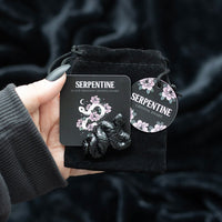 Black Obsidian Crystal Snake - Look How They Shine