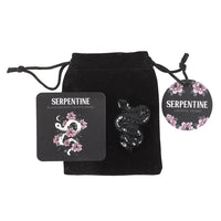 Black Obsidian Crystal Snake - Look How They Shine