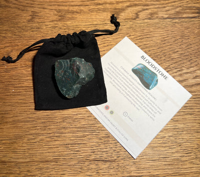 Bloodstone - Rough Healing Crystal - Look How They Shine