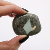 Bloodstone - Sephtonite - Large African Tumble Stone - Look How They Shine