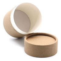Brown Kraft Cardboard Tubes H:8.5cmx D:7.5cm - Look How They Shine