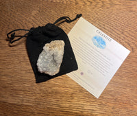 Celestite Cluster Rough Healing Crystal - Look How They Shine