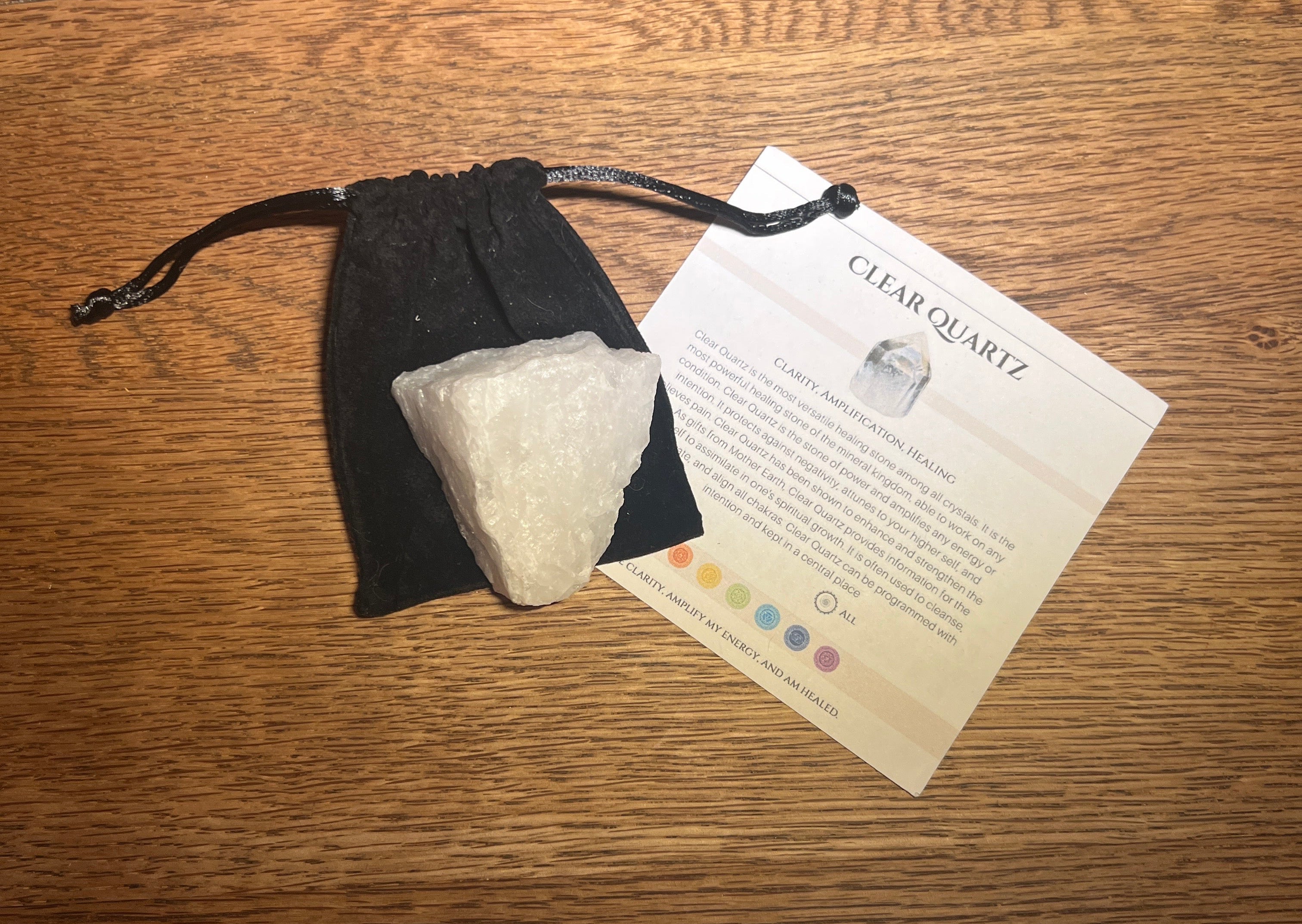 Clear Quartz Rough Crystal - Look How They Shine