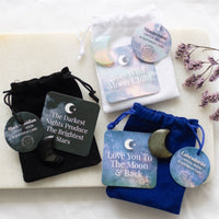 Cresent - shaped Crystals In A Bag - Look How They Shine