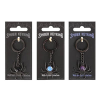 Crystal Spider Keyrings - Look How They Shine