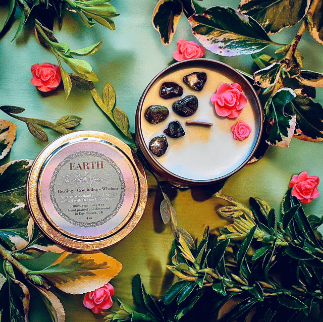 Earth - 4oz The Celestial Range Candle - Look How They Shine