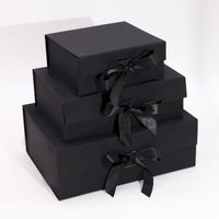 Flat Pack Gift Box - Extra Large (33x25x12cm) - Black - Look How They Shine