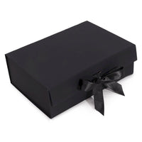 Flat Pack Gift Box - Large (28.2x20.2x9.2cm) - Black - Look How They Shine