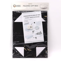 Flat Pack Gift Box - Large (28.2x20.2x9.2cm) - Black - Look How They Shine