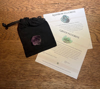 Flourite Rough Healing Crystal - Octahedral - Look How They Shine