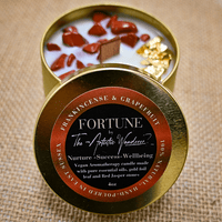 Fortune - 4oz The Crystal Trio Candle - Look How They Shine