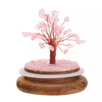 Gemstone Dome Tree - Rose Quartz - Look How They Shine