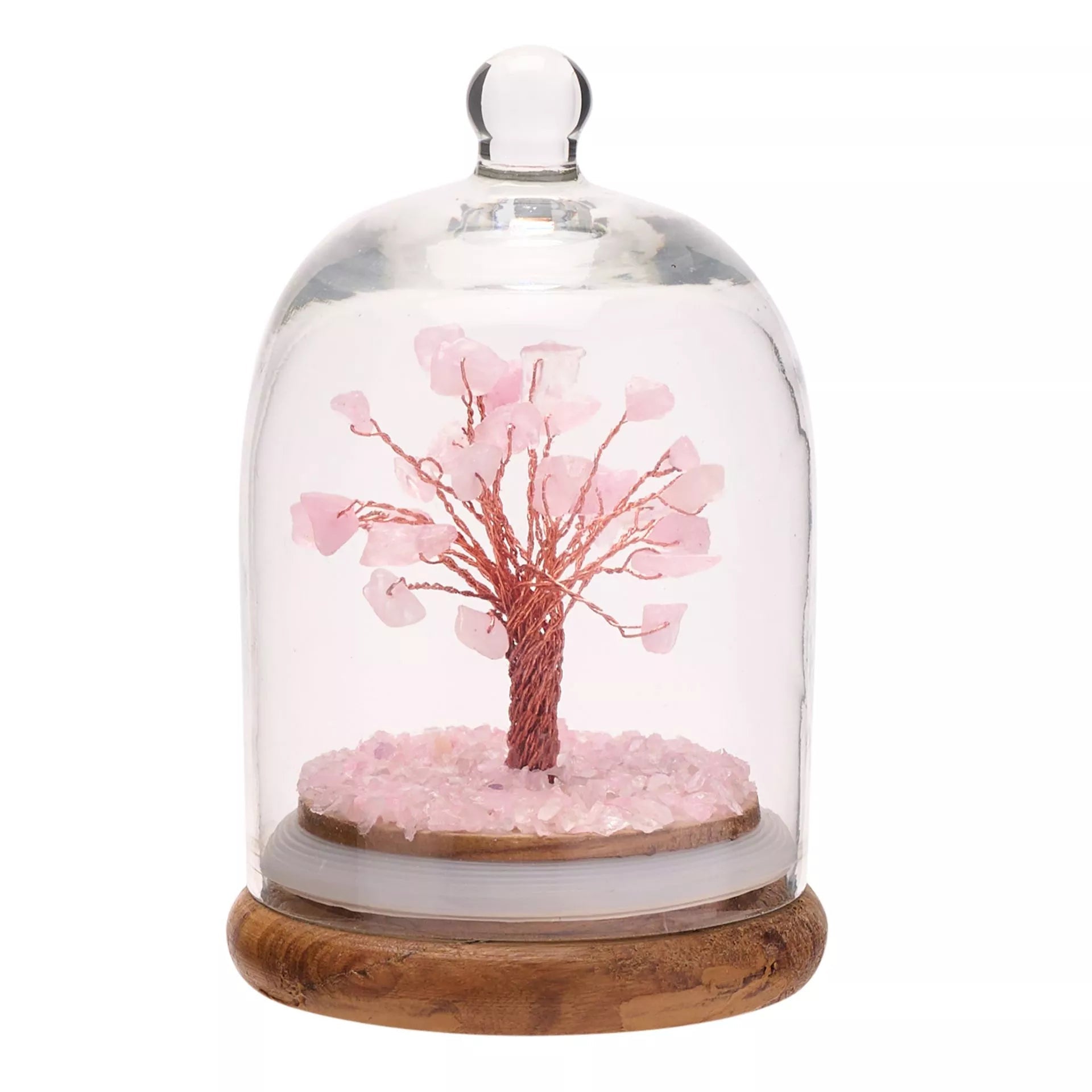 Gemstone Dome Tree - Rose Quartz - Look How They Shine