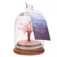 Gemstone Dome Tree - Rose Quartz - Look How They Shine