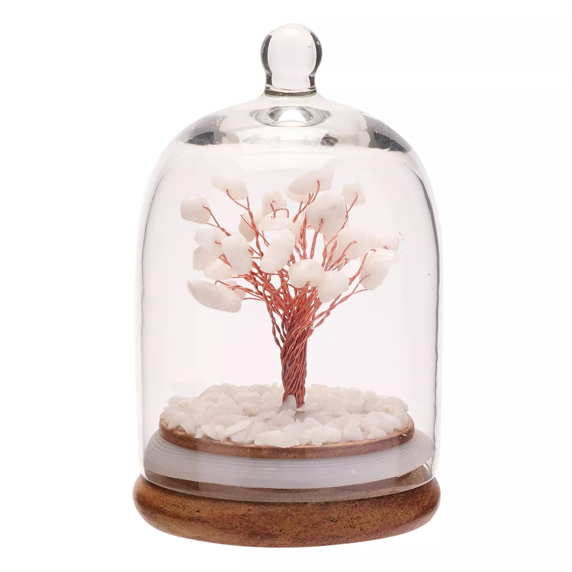 Gemstone Dome Tree - White Jade - Look How They Shine