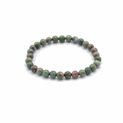 Gemstone Manifestation Bracelet - Green Jasper - Growth - Look How They Shine