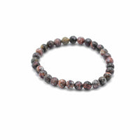 Gemstone Manifestation Bracelet - Lepard Skin - Courage - Look How They Shine