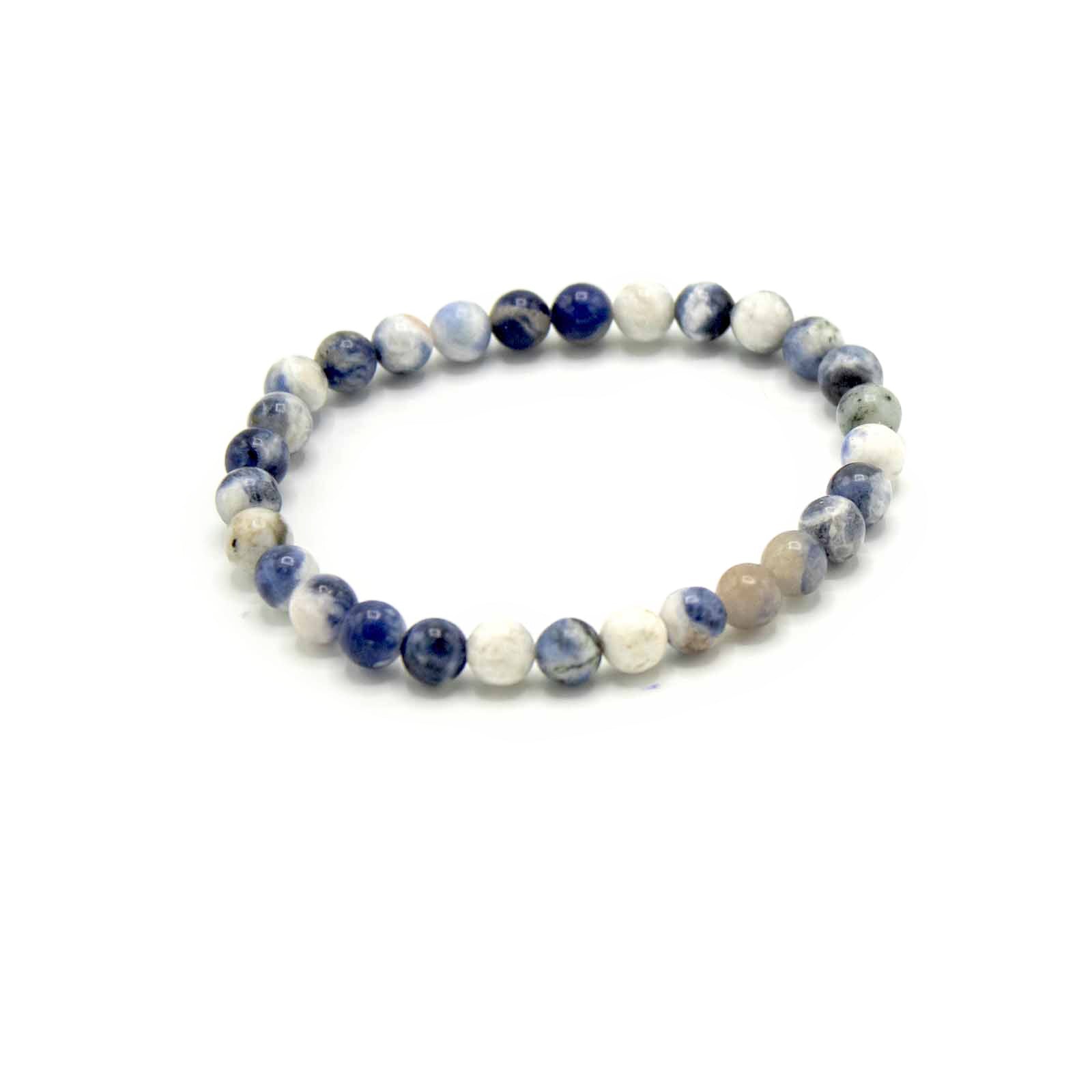 Gemstone Manifestation Bracelet - Sodalite - Truth - Look How They Shine