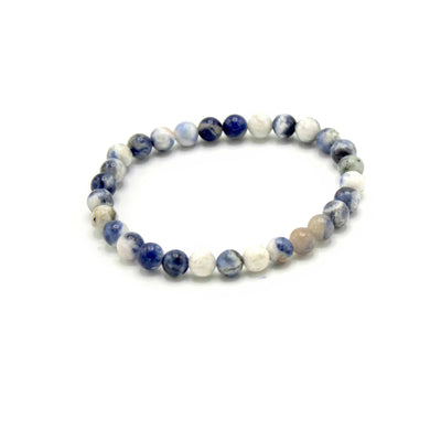 Gemstone Manifestation Bracelet - Sodalite - Truth - Look How They Shine
