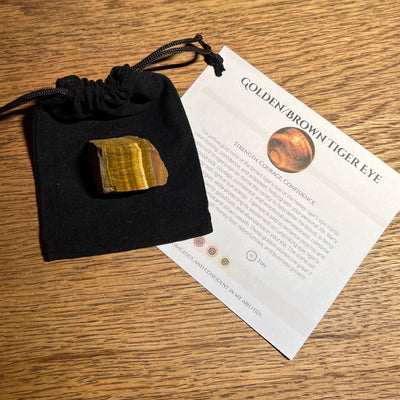 Gold Tiger's Eye Rough Healing Crystal - Look How They Shine