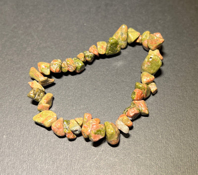 Green Jasper Chipstone Bracelet - Look How They Shine