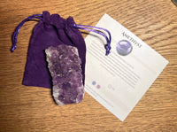 High Grade Amethyst Small Cluster 110g - Look How They Shine