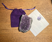 High Grade Amethyst Small Cluster 115g - Look How They Shine