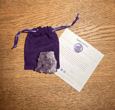 High Grade Amethyst Small Cluster 48g - Look How They Shine