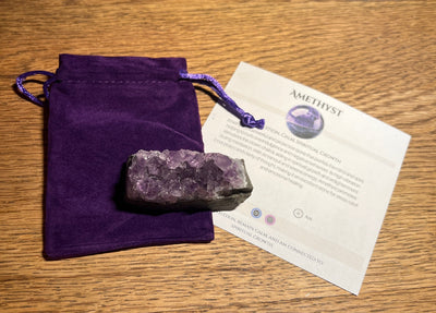 High Grade Amethyst Small Cluster 51g - Look How They Shine