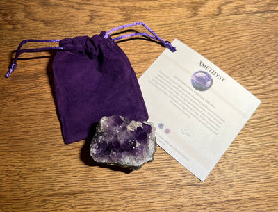 High Grade Amethyst Small Cluster 77g - Look How They Shine