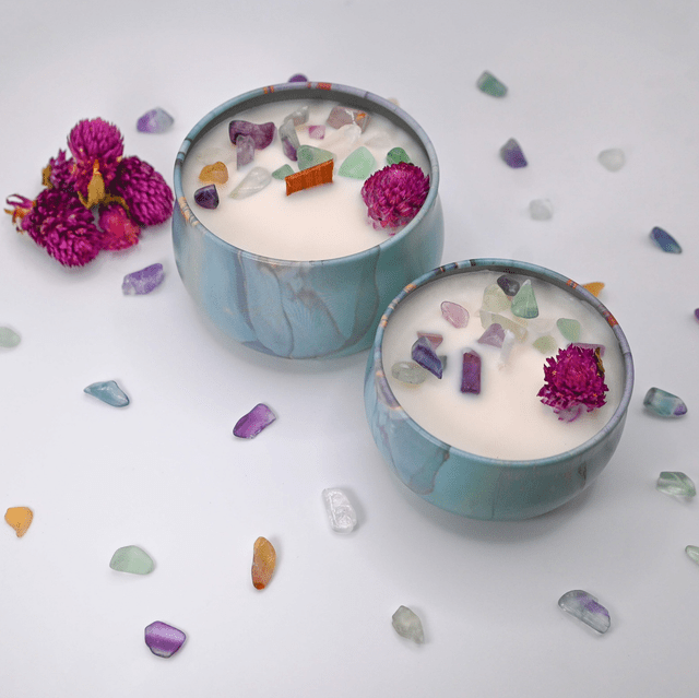 Inspire - 4oz The Crystal Collection Candle - Look How They Shine