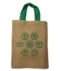 Jute Tote Bag - Mystic Designs - Look How They Shine