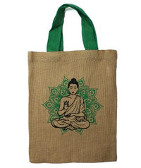 Jute Tote Bag - Mystic Designs - Look How They Shine