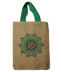 Jute Tote Bag - Mystic Designs - Look How They Shine