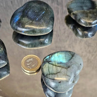 Labradorite Crystal Hearts - Look How They Shine