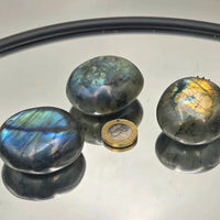 Labradorite Crystal Palmstone - Look How They Shine