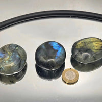 Labradorite Crystal Palmstone - Look How They Shine